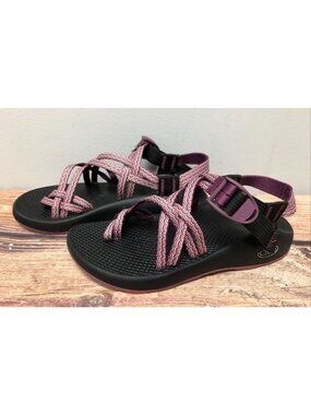 Chaco Zx2 Toe Loop Purple/Pink Sport Hiking Sandals Womens 6 (6E34)